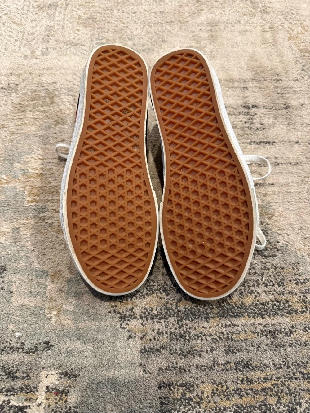 Vans Women's Brown Suede Old Skool Sneakers with White Stripe